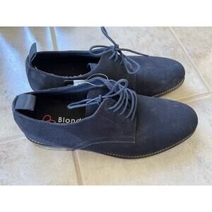 Blondo Kenny Waterproof Plain Toe Derby (Men) 9M NAVY SUEDE
